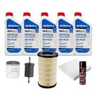Kit Troca De Óleo Chevrolet S10 Flex 2.5 Acima De 2015 Acdelco 0w20 + Higienizador