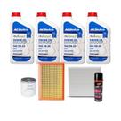 Kit Troca De Óleo Chevrolet Tracker Flex 1.4 Turbo - Acdelco 5w30 Sintético + Higienizador