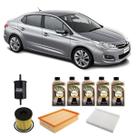 Kit Troca De Oleo Citroen C4 1.6 16v Thp Turbo 2014 -