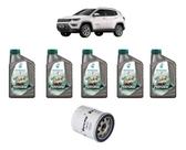Kit troca de oleo compass 2.0 gas/flex selenia
