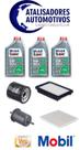 Kit troca de oleo completo (filtros e oleo) hb20 1.0 flex 2012 2013 2014 2015 2016 2017 2018 2019 2020