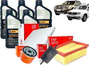 Kit Troca de Óleo Duster Oroch 1.6 16V 2011 a 2016 10W40 Filtros Ar Óleo Combustível Cabine