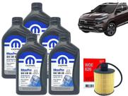 Kit Troca De Óleo e Filtro de óleo Fiat Toro Renegade e Compass Diesel 2.0