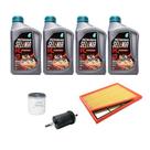 Kit Troca de Óleo Fiat Firefly - 1.0 6v / 1.3 8v - Argo Mobi Uno Cronos Strada - 4 Selenia 0w20