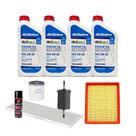 Kit Troca De Óleo Gm Montana 1.4 Acima De 2017 Flex - Acdelco 0w20 + Higienizador