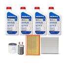Kit Troca De Óleo GM Tracker 1.4 Turbo Flex Acima 2017 - 4 Acdelco 5w30 Sintético