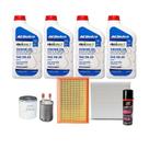 Kit Troca De Óleo GM Tracker 1.4 Turbo Flex Acima 2017 - Acdelco 5w30 Sintético + Higienizador