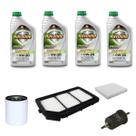Kit Troca De Óleo Havoline 0w20 Sintético Fit City 2015 em diante