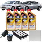 Kit Troca de Óleo Honda Civic 1.8 G9 2012-2013