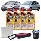 Kit Troca de Óleo Honda Fit 1.4 2005-2008