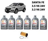 Kit troca de oleo hyundai santa fe 3.3 3.5