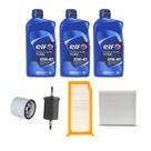 Kit Troca de Óleo Logan / Sandero 1.0 12v 3cil Elf