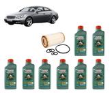 KIT TROCA DE OLEO MERCEDES CLS500 5.0 2005 à 2006 CASTROL