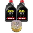 Kit Troca de Óleo Motor Crosser Factor Fazer 125 150 Fz 15 Motul 10w40 5000 + Filtro Original Yamaha Kit Troca de Óleo Motor Crosser Factor Fazer 125 150 Fz 15 Motul 10w40 5000 + Filtro Original Yamaha