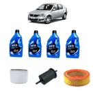 Kit Troca De Óleo Renault Logan 1.6 8v - Elf 10w40 Kit Troca De Óleo Renault Logan 1.6 8v - Elf 10w40