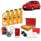 Kit Troca De Óleo Vw Fox 1.6 2004 A 2008