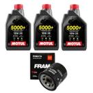 Kit Troca Óleo 3l Motul 5000 10w30 + Filtro Honda Cb 500 X R Kit Troca Óleo 3l Motul 5000 10w30 + Filtro Honda Cb 500 X R