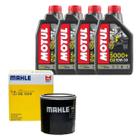 Kit Troca Óleo 4l Motul 5000+ 10w30 + Filtro Metal Leve