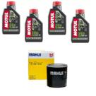 Kit Troca Óleo 4l Motul 5100 10w40 + Filtro Metal Leve