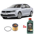 Kit Troca Óleo Castrol 5w40 Jetta Tsi 2.0 200cv Até 12 Kit Troca Óleo Castrol 5w40 Jetta Tsi 2.0 200cv Até 12