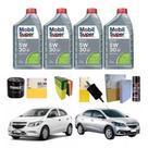 Kit Troca Oleo + Filtros Onix Prisma 2013 2014 2015 2016 Gm