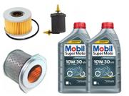 Kit Troca Oleo Honda Xre300 Flex Filtro Combustivel Oleo Ar