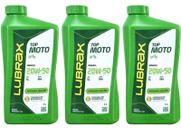 Kit Troca Oleo Mineral 20w50 Lubrax 4t (3 Litros)