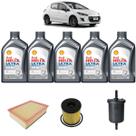 Kit Troca Óleo Peugeot 307 308 408 2.0 16v Shell 5w40