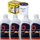 Kit Troca Óleo Stilo 1.8 8V Flex (2007 -2011) 10W40 Kit Troca Óleo Stilo 1.8 8V Flex (2007 -2011) 10W40