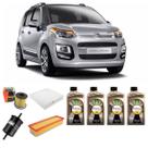 Kit Troca Óleo Total 5w40 Citroen C3 Picasso 1.6 Flex 2012 .