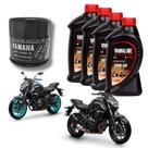 Kit Troca Óleo Yamalube 20w50 Filtro Original Yamaha Mt03 Mt07 Mt09 Xj6 Fz6 Kit Troca Óleo Yamalube 20w50 Filtro Original Yamaha Mt03 Mt07 Mt09 Xj6 Fz6