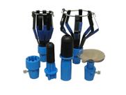 Kit trocador de lâmpadas Ettore 48350 sem poste de plástico azul Kit trocador de lâmpadas Ettore 48350 sem poste de plástico azul