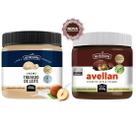 Kit Trufado De Leite e Creme de Avelã Vegano Nutríssima 450g Kit Trufado De Leite e Creme de Avelã Vegano Nutríssima 450g