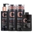 Kit Truss Curly - Shampoo 300ml + Condicionador 300ml + Leave-In Twist 650ml + Leave-In Light 250ml Kit Truss Curly - Shampoo 300ml + Condicionador 300ml + Leave-In Twist 650ml + Leave-In Light 250ml