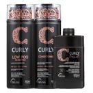 Kit Truss Curly - Shampoo Low-Poo 300ml + Condicionador 300ml + Leave-In Twist 650ml
