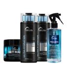 Kit Truss Ultra Hydration Mask Frizz Zero (4 Produtos)