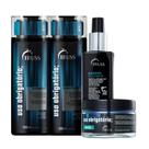 Kit Truss Uso Obrigatório - Shampoo 300ml + Condicionador 300ml + Máscara 180g + Finalizador Amino 225ml Kit Truss Uso Obrigatório - Shampoo 300ml + Condicionador 300ml + Máscara 180g + Finalizador Amino 225ml