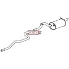 Kit Tubo Intermediário + Traseiro Ka 1.0 8v 97 A 98 Endura Kit Tubo Intermediário + Traseiro Ka 1.0 8v 97 A 98 Endura