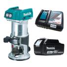Kit Tupia à Bateria DRT50Z Makita e Bateria 18V 3.0Ah e Carregador DC18RC