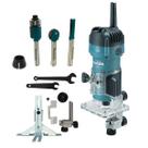 Kit Tupia Manual 6mm 530 Watts M3700B Makita e 3 Fresas D-16461 e Pinça 1/4 Pol Kit Tupia Manual 6mm 530 Watts M3700B Makita e 3 Fresas D-16461 e Pinça 1/4 Pol