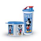 Kit Tupper Redondinha Pop + Copo com Bico Pop Mickey