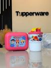 Kit Tupper Snack Pequeno + Copo Bico 225mL As Meninas Superpoderosas