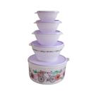 Kit Tupperware Bike - Porta Tudo 10L + Sensação 4L, 1.8L, 1.2L e 1L