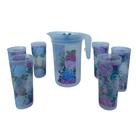 Kit Tupperware Hortênsia - Jarra 2L e 6 Copos de 400ml