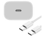 Kit Turbo Carregador Cabo e Fonte USB-C Para 15 e 16