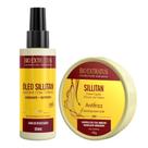 Kit Tutano Controle de volume e Antifrizz 1 Creme Capilar Sillitan 1 Óleo Capilar Sillitan 120 ML