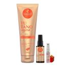 Kit Tutano Haskell 1 Leave In 240g 1 Reparador de pontas 35ml + Presente Lourre 15ml