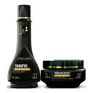 Kit Tutano Shampoo sem sal hidratante + Máscara quente reconstrução Raiz Latina 250ML ressecados profissional