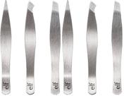 Kit Tweezer Trio e.l.f. Três minipinças para sobrancelhas (x2)