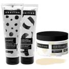 Kit Uberliss 1 Shampoo 1 Condicionador Hydrating 1 Máscara Tonalizante Pérola Pearl Luminaire 250g Avlon